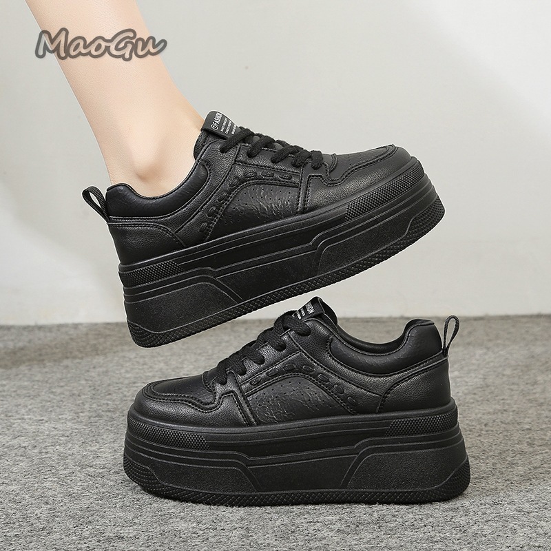 Wedge Espadrille Women - Hoogteverhogende platform witte sneakers dames veterschoenen