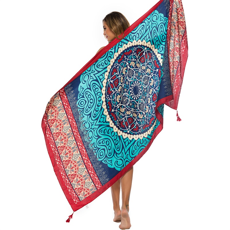 Cover Up Kaftan - 2018 Nieuwe 90x180 cm Twill katoen